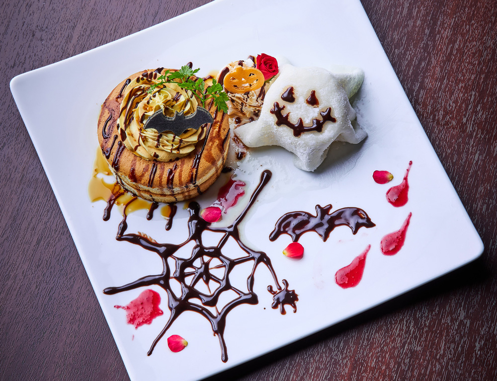 ハロウィン お絵かき スフレケーキ