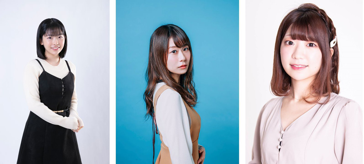 増田里紅、北守さいか、本郷里実