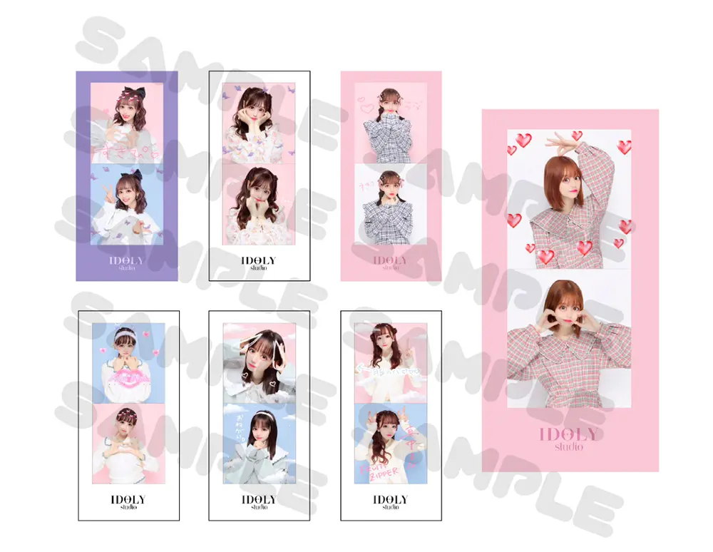 FRUITS ZIPPER Valentine POP UP SHOPランダムプリシール