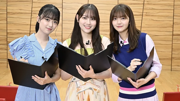日向坂46平尾帆夏、平岡海月、山下葉留花