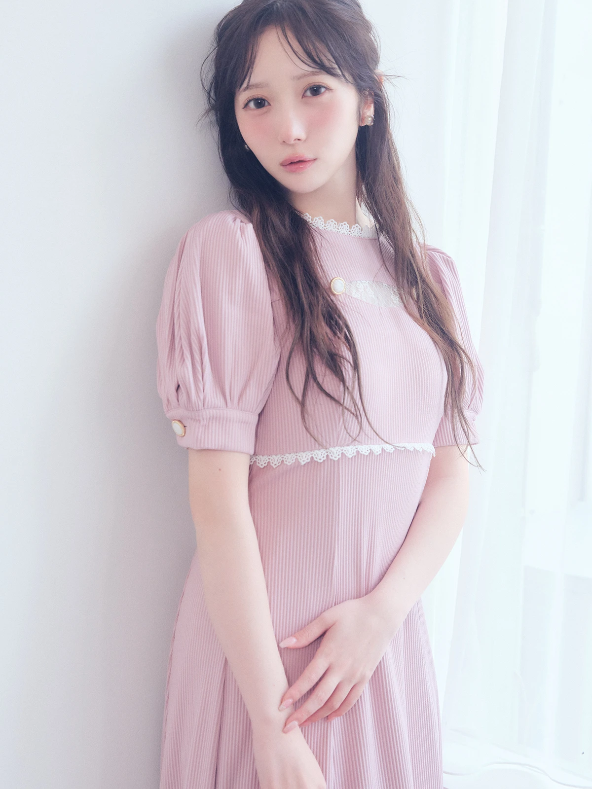 dazzlin×≠ME 谷崎早耶デコルテオープンカットワンピース