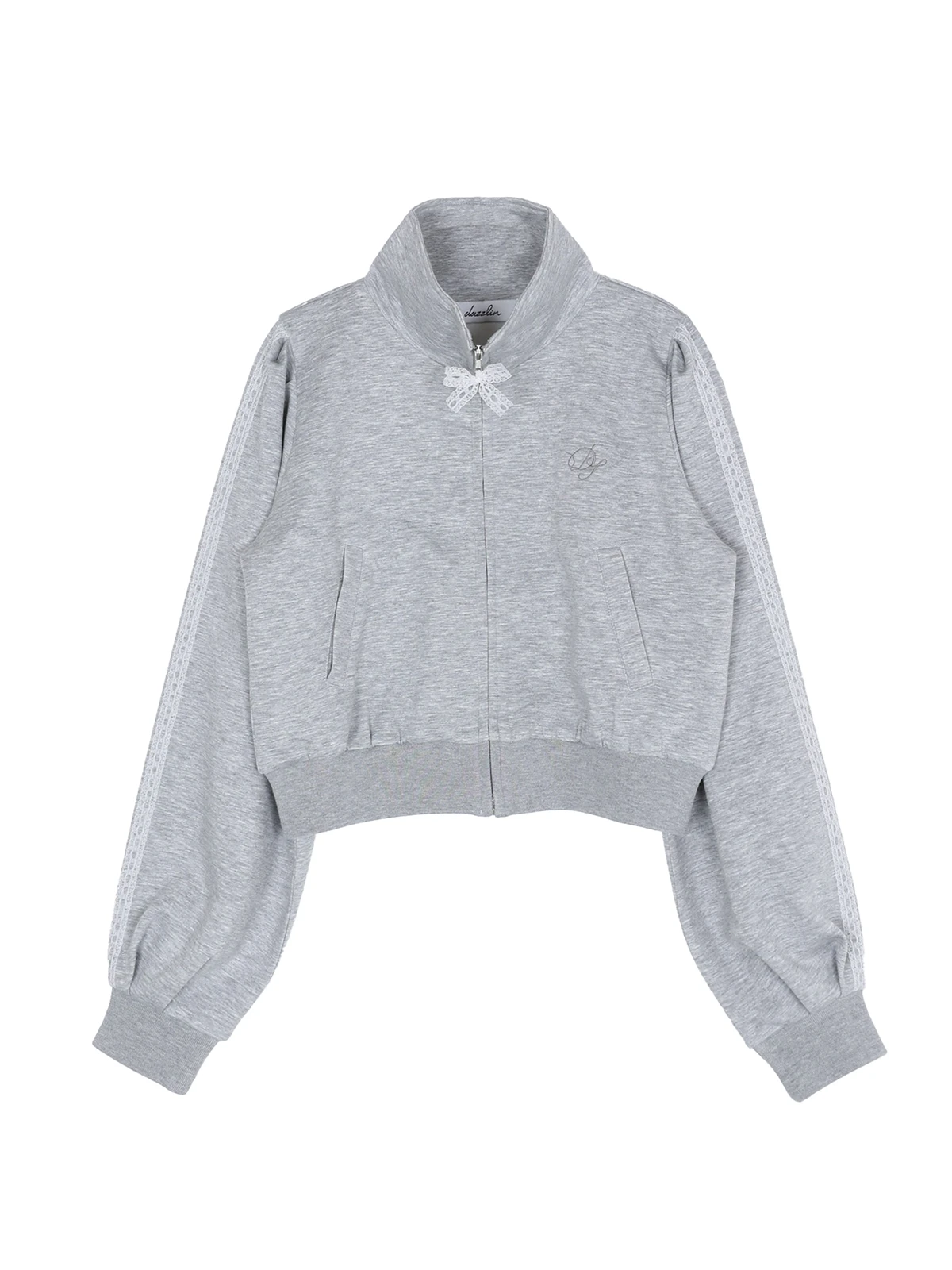 レースラインジップスウェット