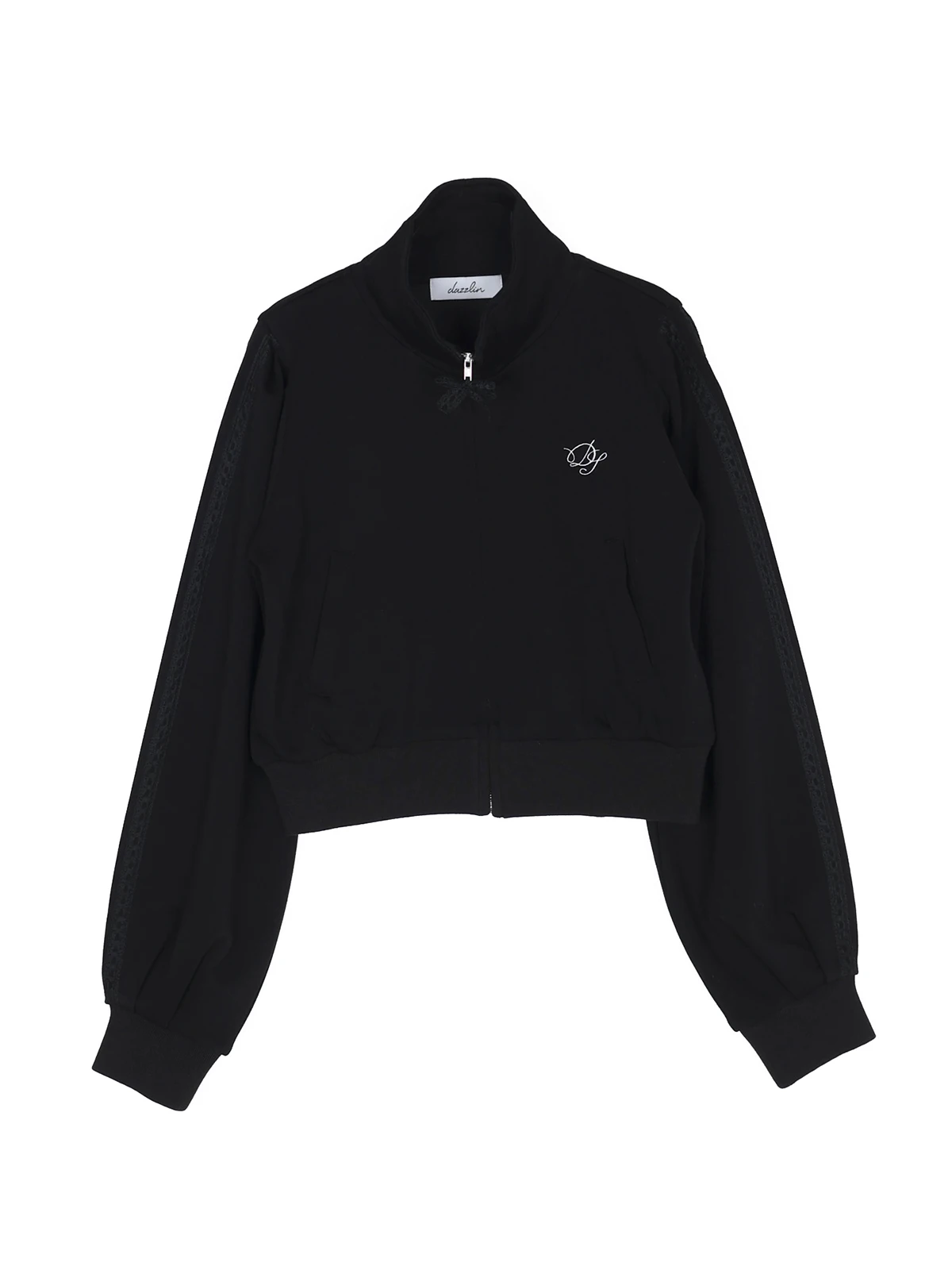 レースラインジップスウェット