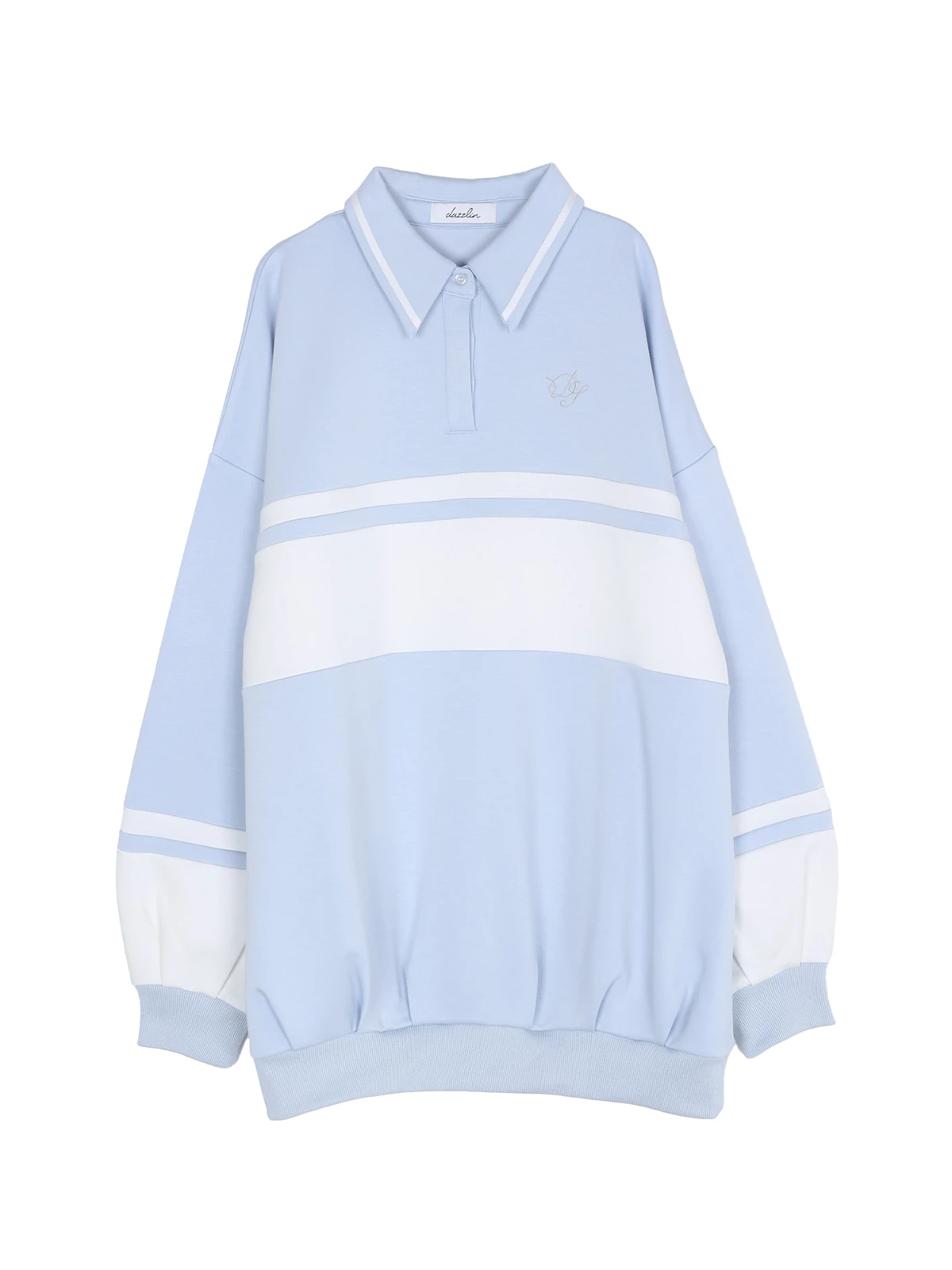 ポロライクラインミドルスウェット